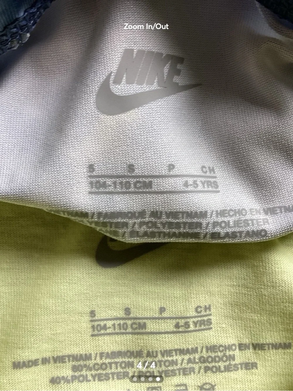 Nike girls tee & bike Shorts set size 5(NWT) ~PRICE IS FIRM, NO OFFERS~